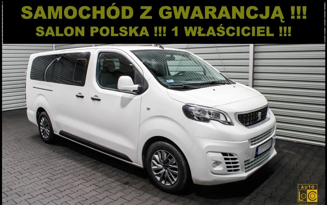 gostynin Peugeot Traveller cena 118888 przebieg: 82000, rok produkcji 2018 z Gostynin